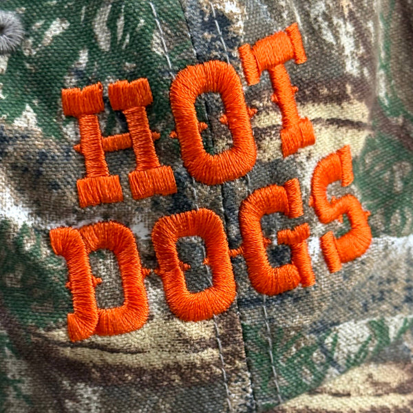 Hot Dogs Baseball Hat - Camo