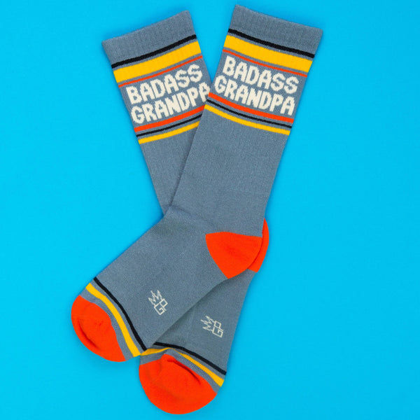 Badass Grandpa - Gym Crew Socks