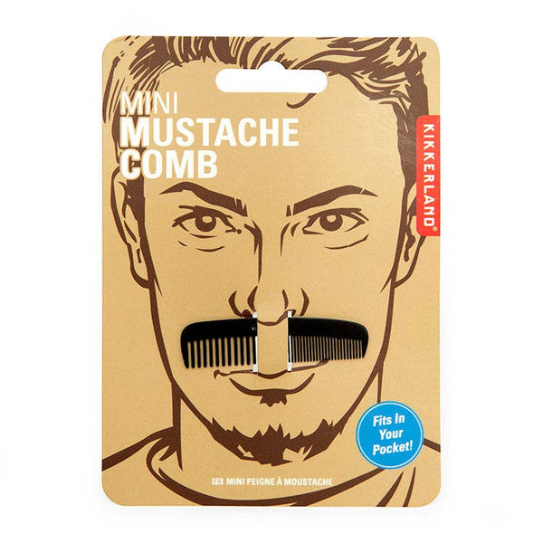 Mini Mustache Comb - River City Coffee and Goods 