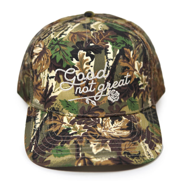 Good Not Great - Camo Trucker Hat