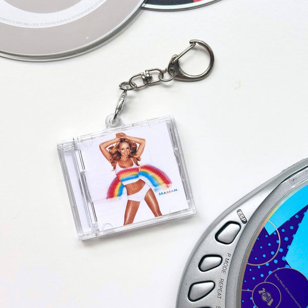 'Hit Clips' Mini CD Case Keychain - Mariah Carey Heartbreaker