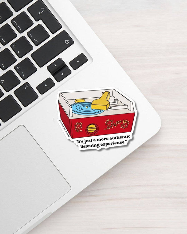 Fisher Price Record Player - Vinyl Sticker