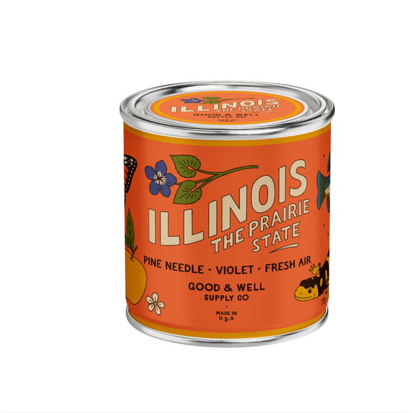 Illinois State Soy Candle