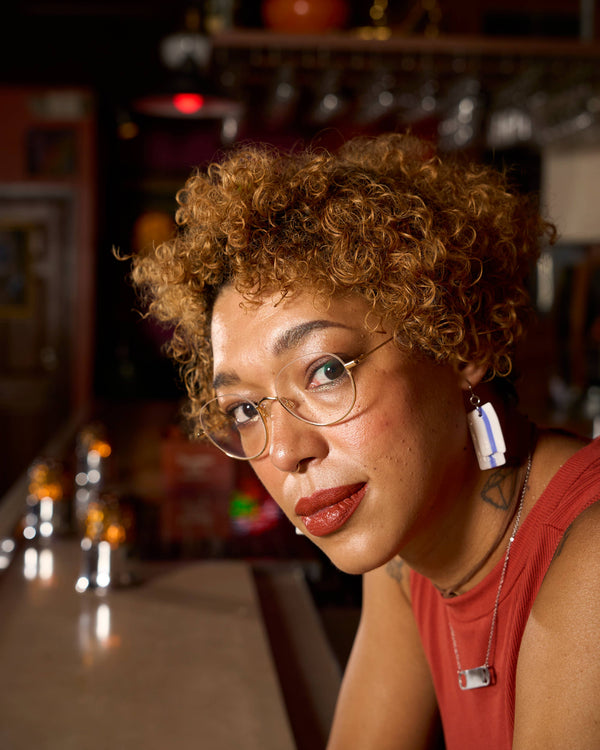 Bar Towel - Statement Earrings