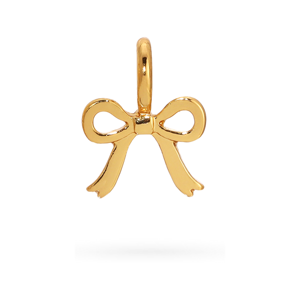 Bow Charm - Gold