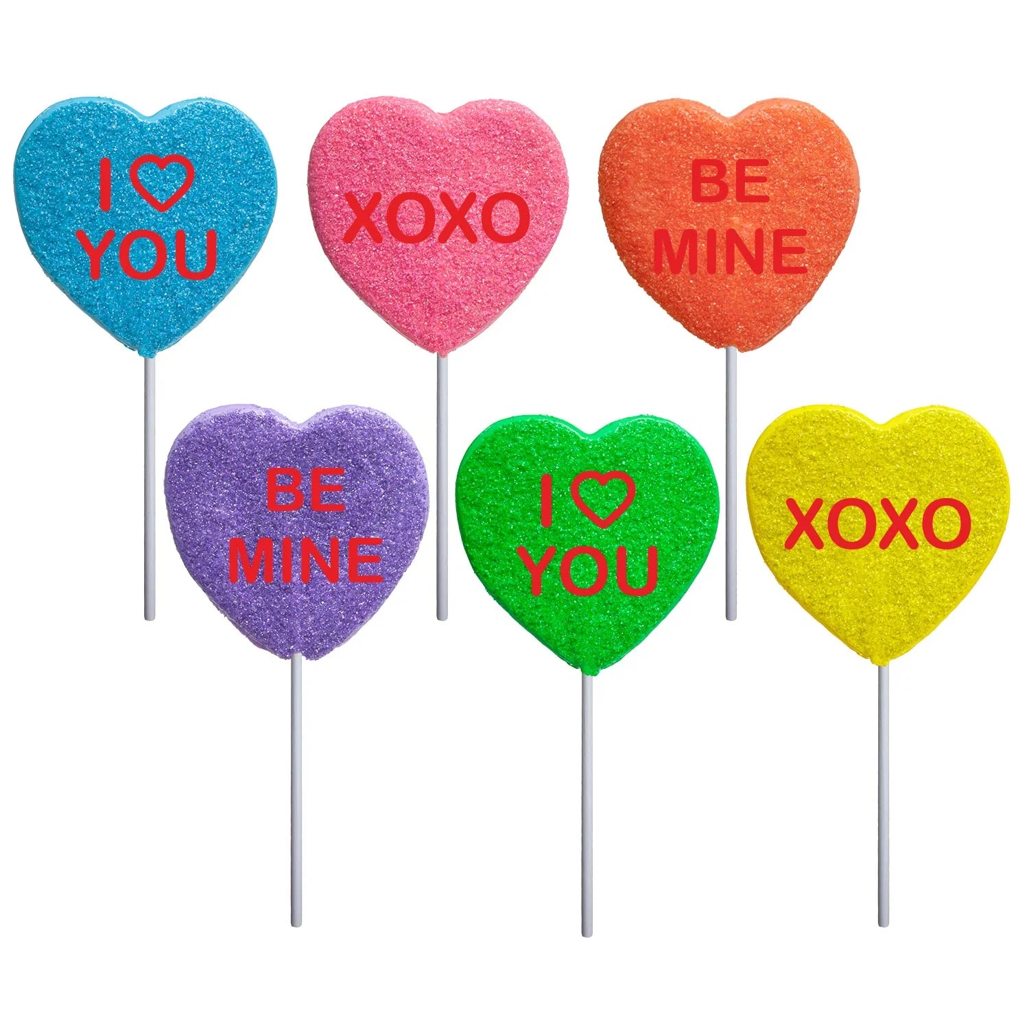 Melville Valentine Conversation Heart Lollipops – River City