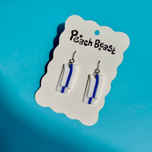 Bar Towel - Statement Earrings