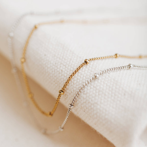 Satellite Bead Chain - Gold