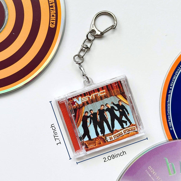'Hit Clips' Mini CD Case Keychain - NSYNC It's Gonna Be Me