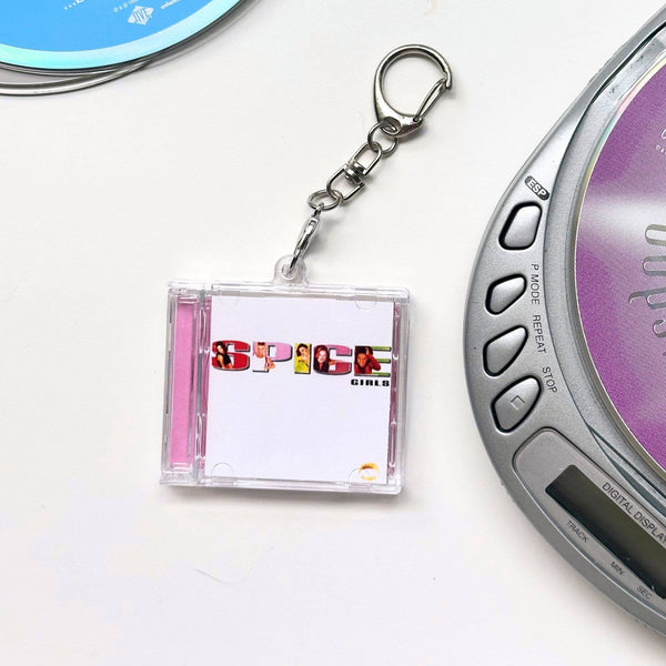 'Hit Clips' Mini CD Case Keychain - Spice Girls Wannabe