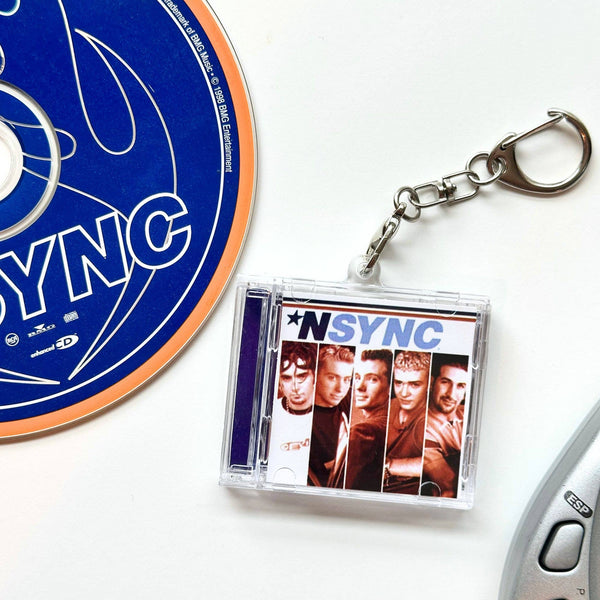 'Hit Clips' Mini CD Case Keychain - 'NSYNC Tearin' Up My Heart