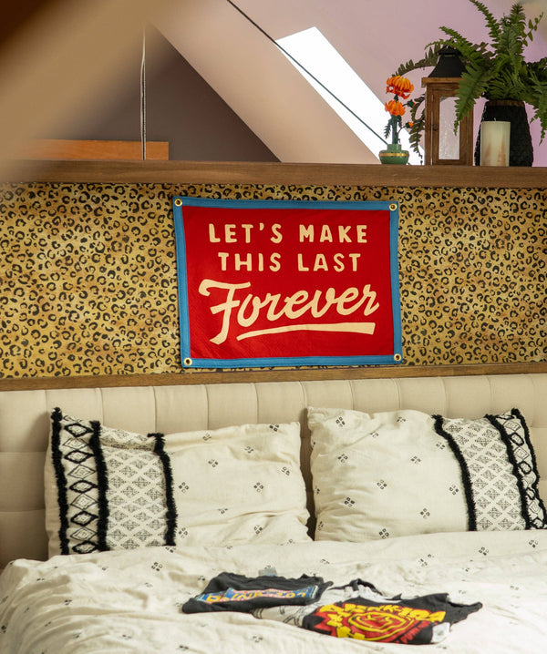Let's Make This Last Forever Camp Flag - Blink-182 x Oxford Pennant