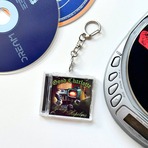 'Hit Clips' Mini CD Case Keychain - Good Charlotte The Anthem