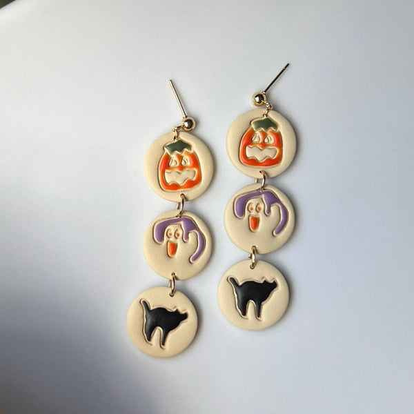 The Sugar Cookie - Halloween Cookie Earrings