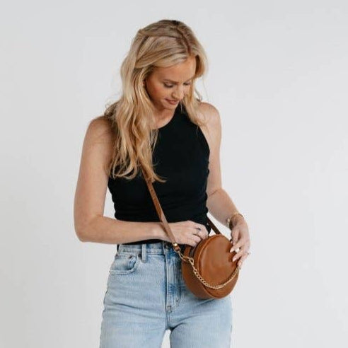 Charlie - Leather Crossbody Bag