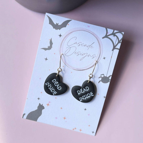 The Dead Heart - Dead Inside Heart Earrings