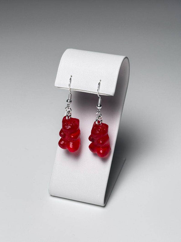 Handmade Gummy Bear Resin Dangle Earrings
