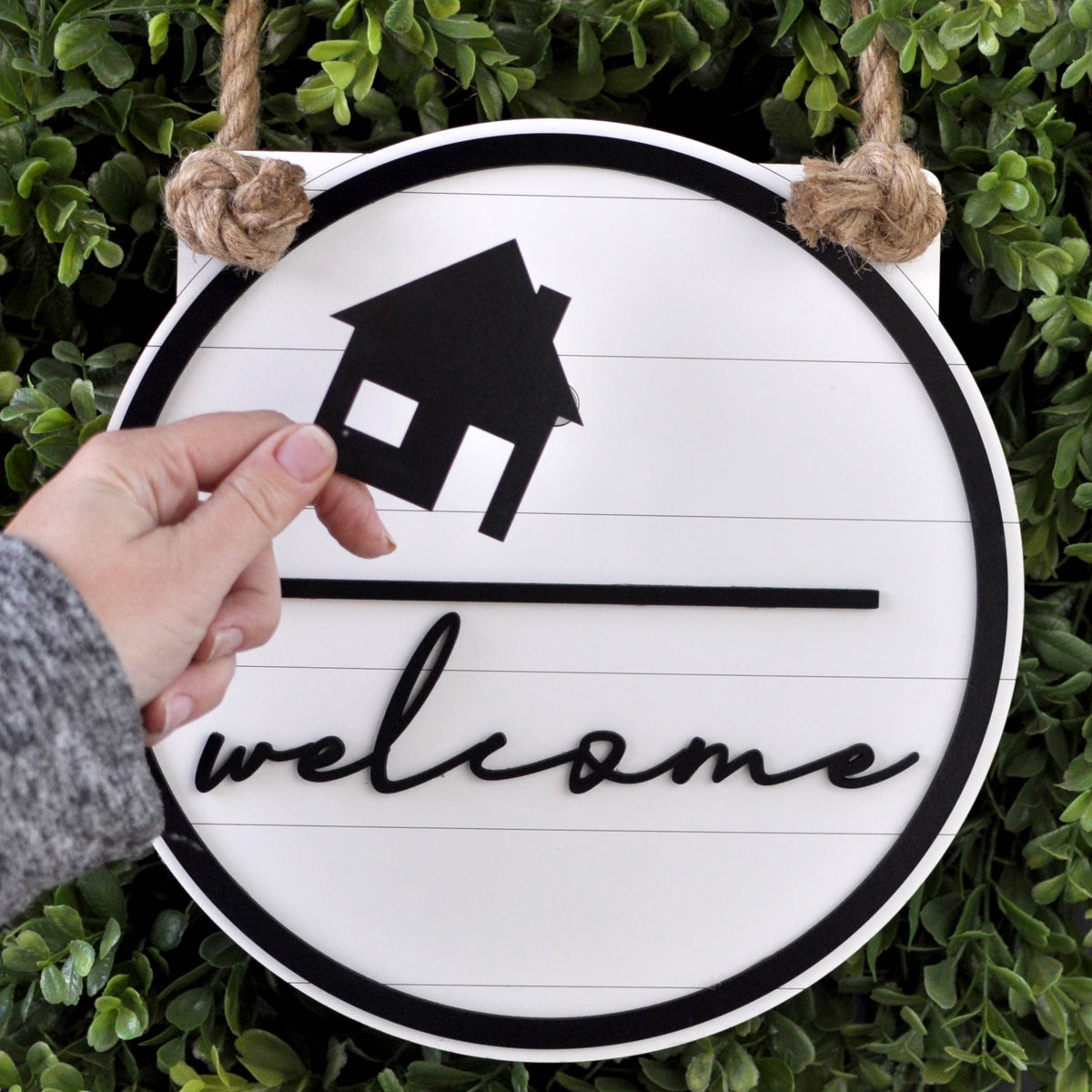 Welcome Sign Local Interchangeable Welcome Sign – River City Coffee and Goods