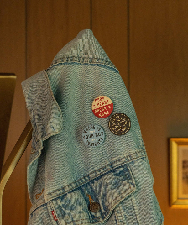 Fall Out Boy Lyrics Button Pack - Fall Out Boy x Oxford Pennant