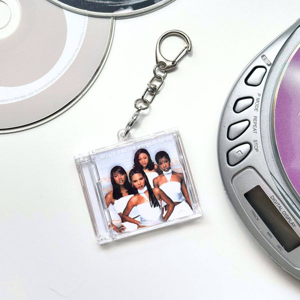 'Hit Clips' Mini CD Case Keychain - Destiny's Child Bills