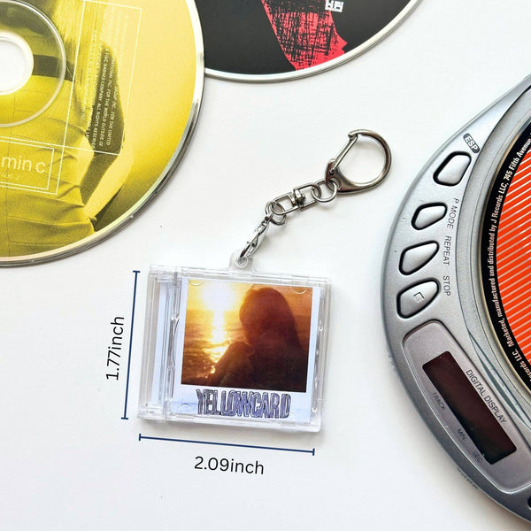 'Hit Clips' Mini CD Case Keychain - Yellowcard Ocean Avenue