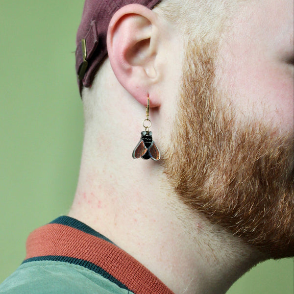 Just The Fly - Acrylic Earrings