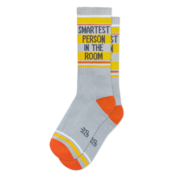 Smartest Person In The Room - Gym Crew Socks