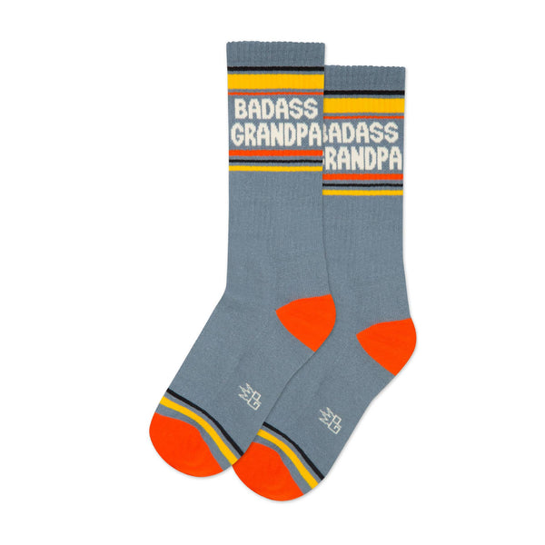 Badass Grandpa - Gym Crew Socks