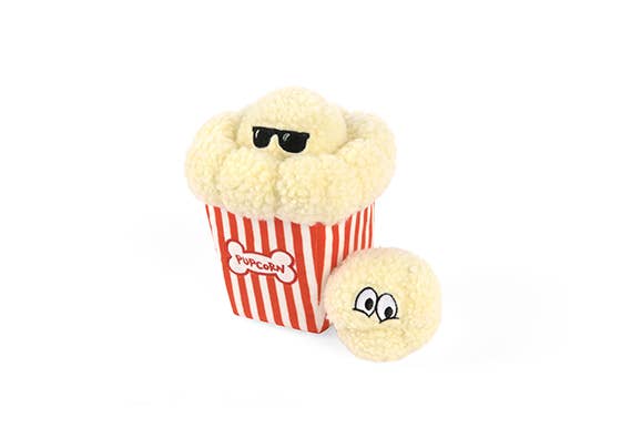 Hollywoof Cinema Poppin’ Pupcorn - Dog Toy