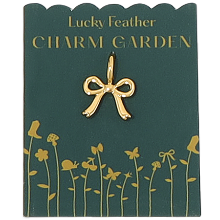 Bow Charm - Gold