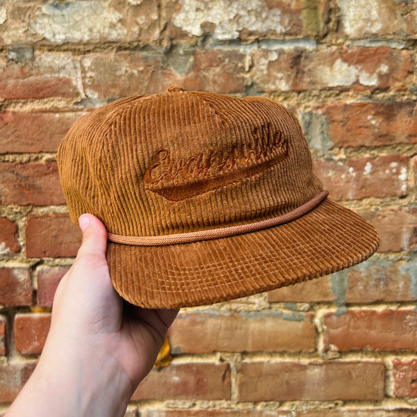 Evansville Corduroy Snapback Hat