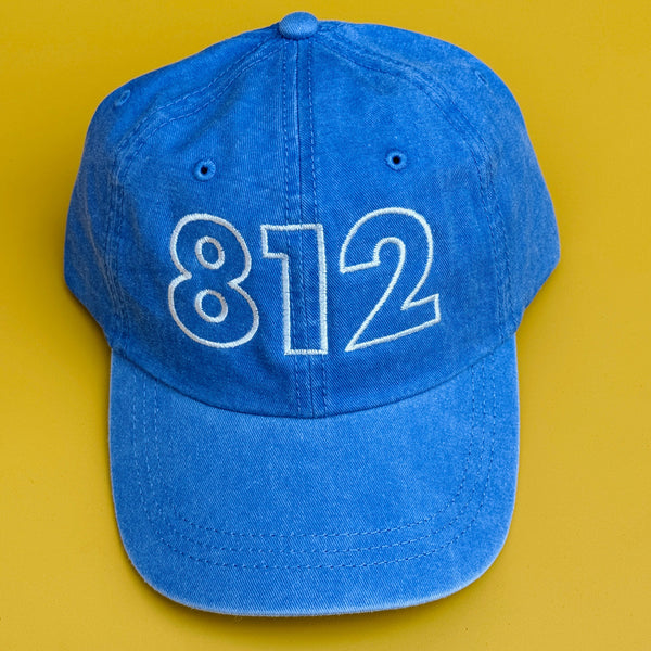 812 Dad Hat - Washed Colors