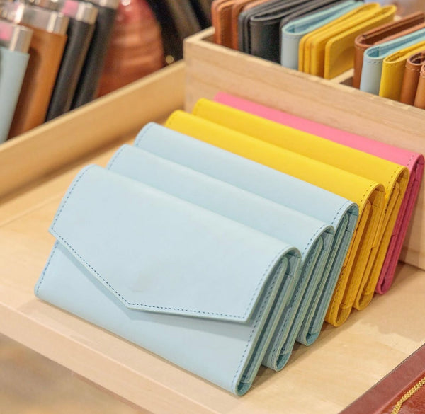 Envelope Leather Wallet