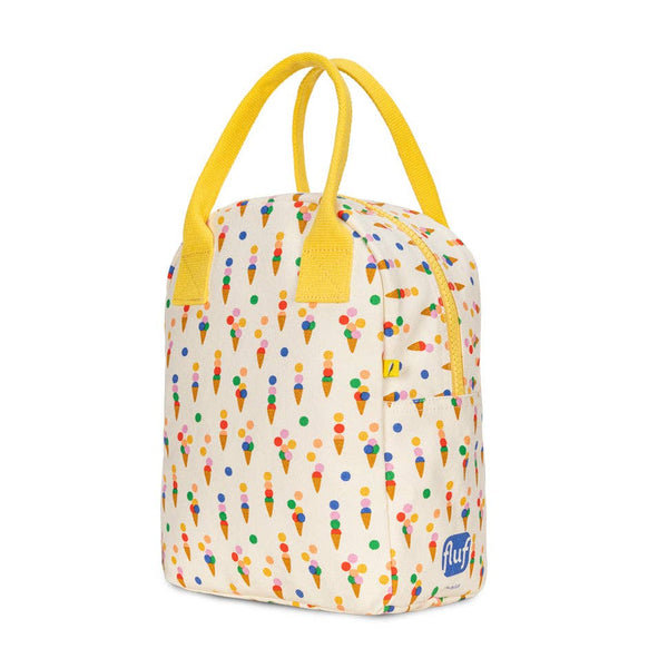 Zipper Lunch Bag - Summer Cones