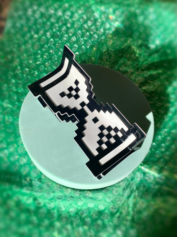 Y2K Timer Hair Claw Clip