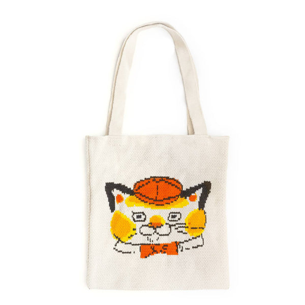 3P4 x Richard Scarry® - Huck Cat Knit Tote