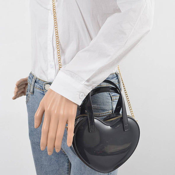 Heart Shape Jelly Bag - Red