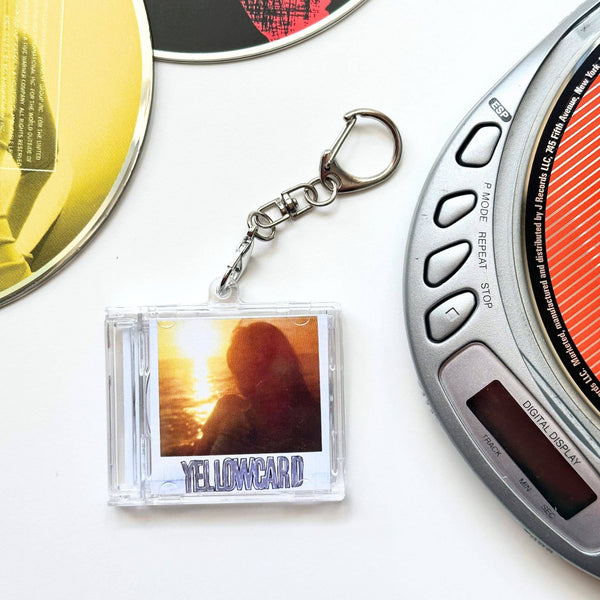 'Hit Clips' Mini CD Case Keychain - Yellowcard Ocean Avenue