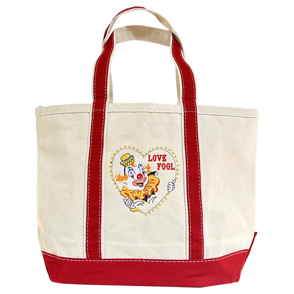 Love Fool - Big Canvas Tote Bag