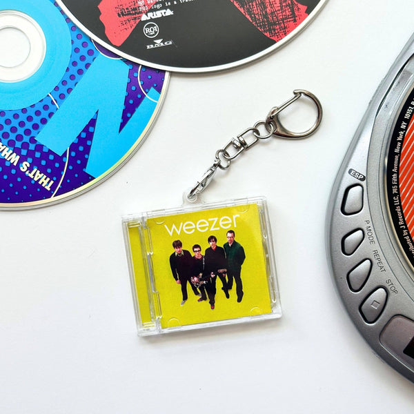 'Hit Clips' Mini CD Case Keychain - Weezer Hash Pipe