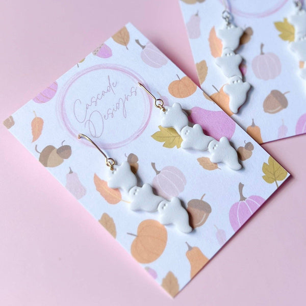 The Ghost Triplets - Ghost Stack Earrings