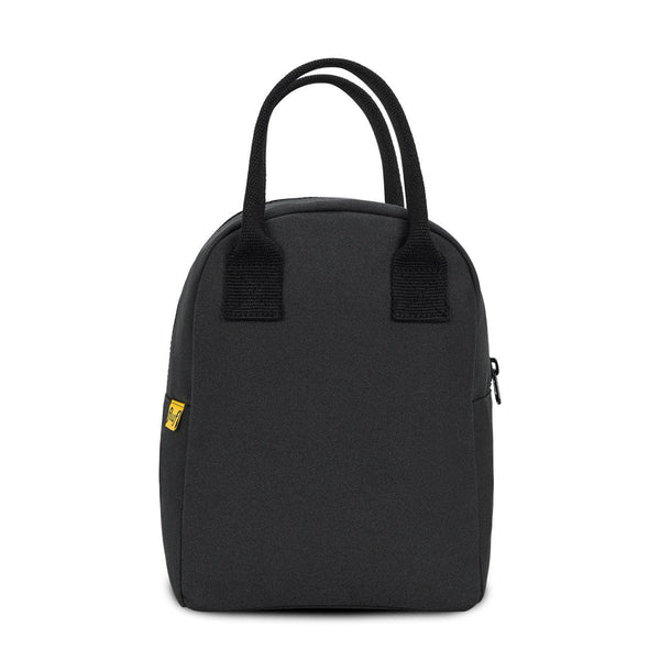 Zipper Lunch Bag - Carbon/Black