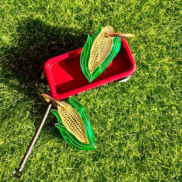 Mini Corn - Acrylic Earrings