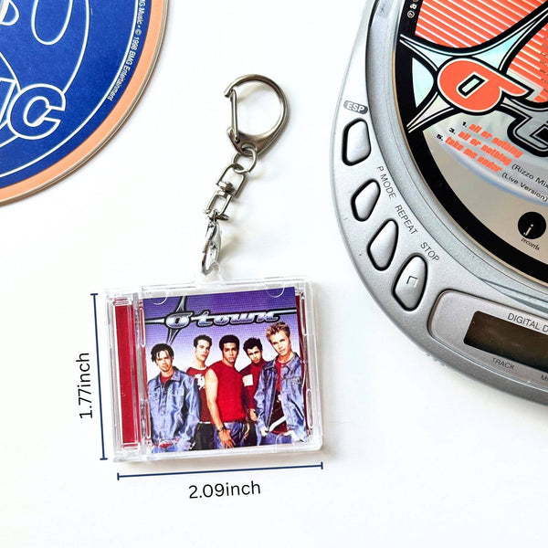 'Hit Clips' Mini CD Case Keychain - O-Town Liquid Dreams