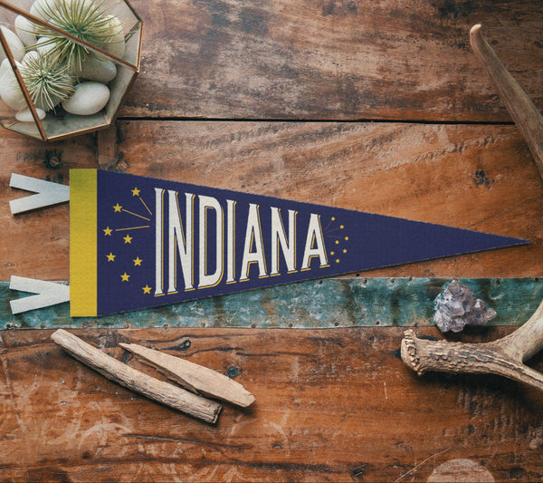 Indiana Felt Pennant