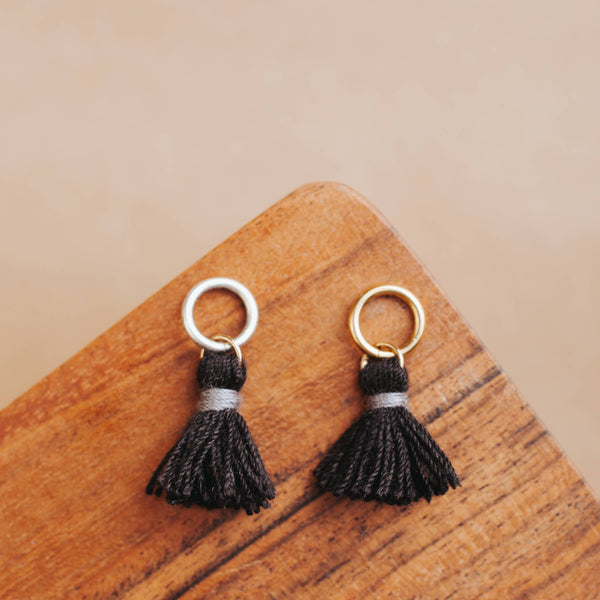 Charm Bar Tassel Charms - Gold/Silver