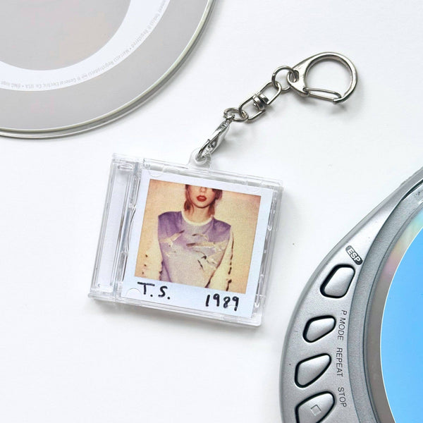 'Hit Clips' Mini CD Case Keychain - Taylor Swift Shake It Off