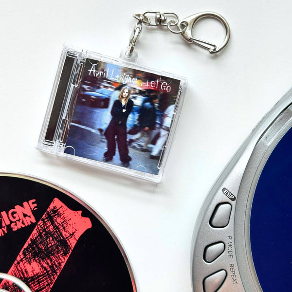 'Hit Clips' Mini CD Case Keychain - Avril Lavigne Losing Grip