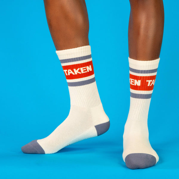 Taken - Gym Crew Socks - River City Coffee and Goods 