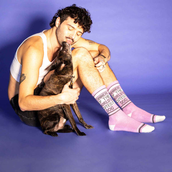 Owner Of The World's Cutest Dog - Gym Crew Socks